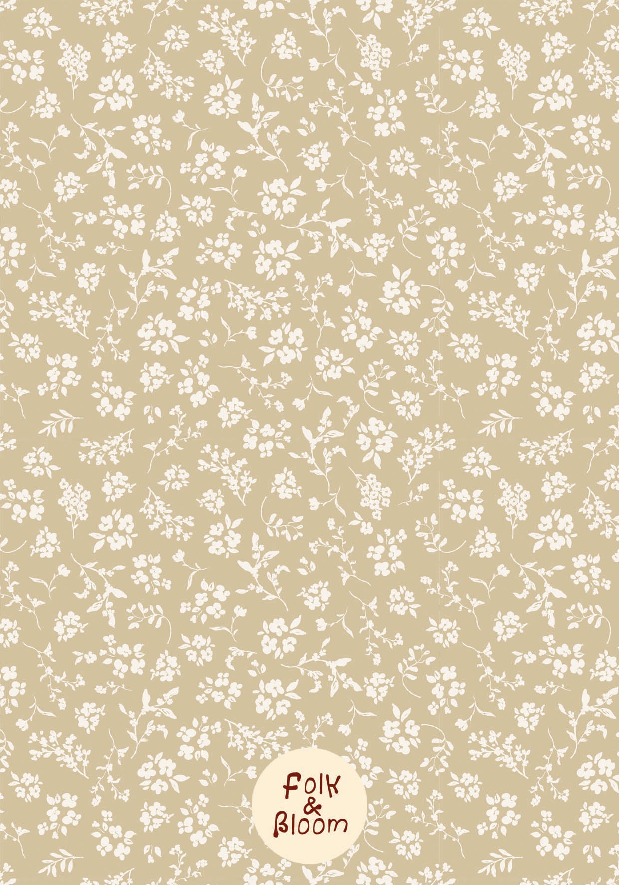 Children's wallpaper on roll - Alina Sand