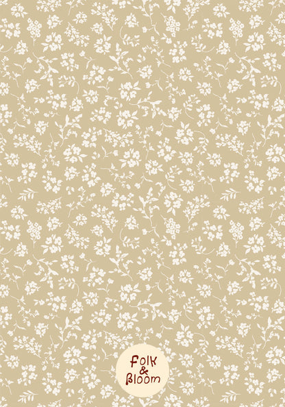 Children's wallpaper on roll - Alina Sand