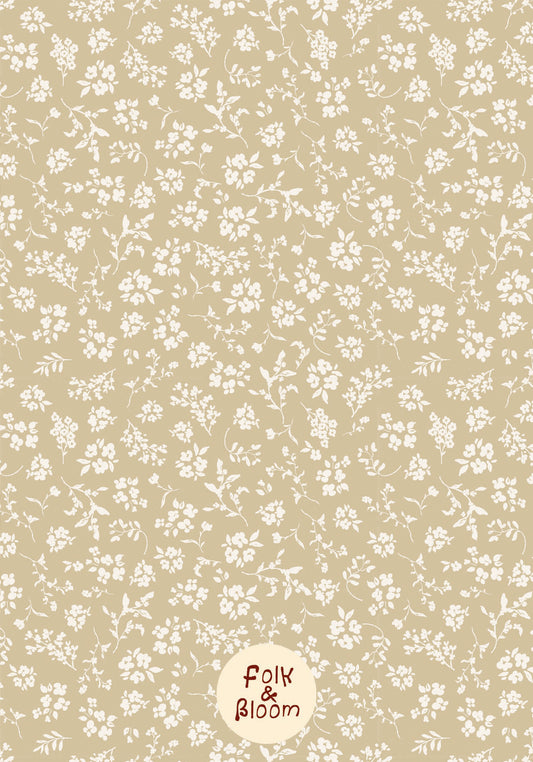 Children's wallpaper on roll - Alina Sand