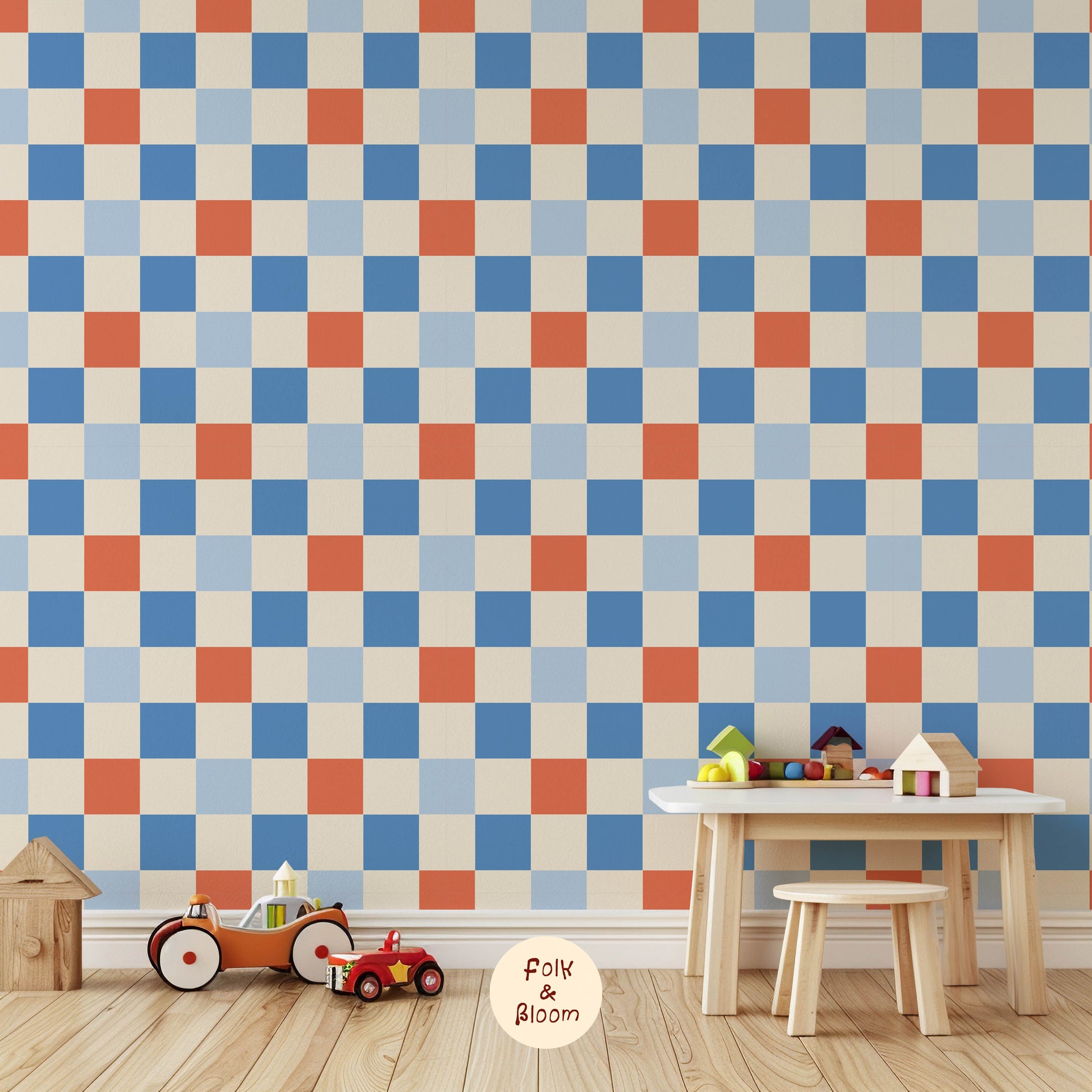 blocked wallpaper for boys room kids nursery wallpapers