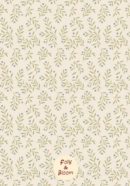 Children's wallpaper on roll - Millie Beige